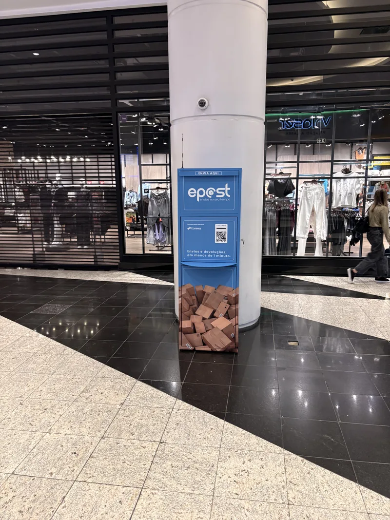 eBox Epost no Shopping Ventura, no Setor Vermelho